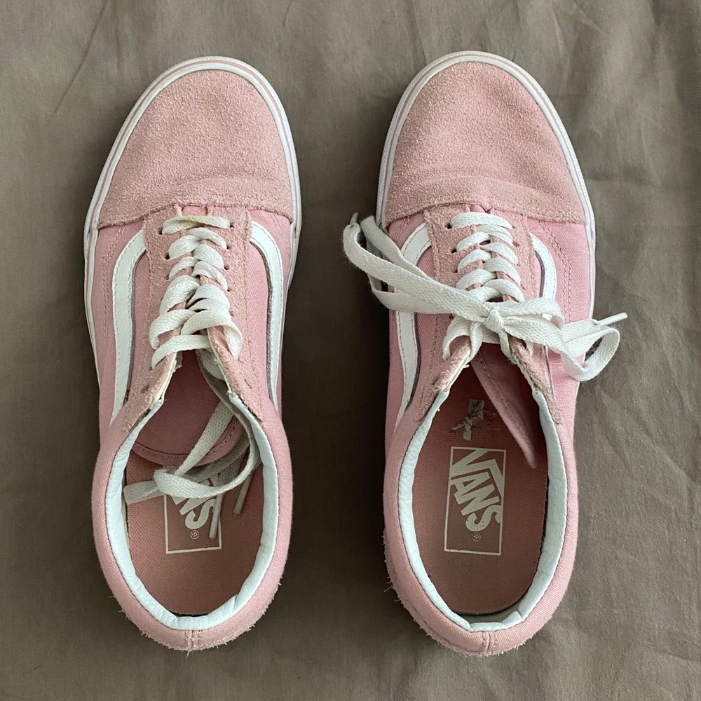 🌸 Pink Old Skool Vans 🌸